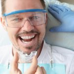 dental mouth guard preventing tooth injuries